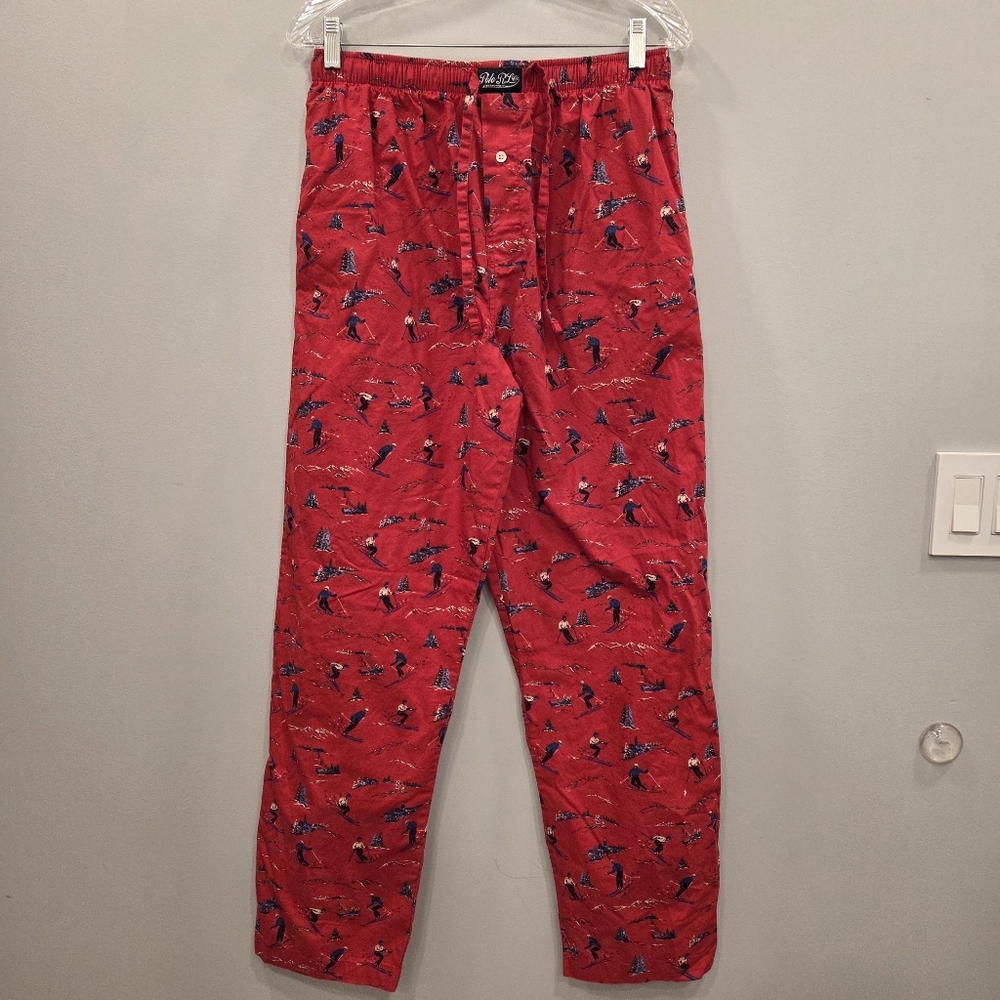 Polo Ralph Lauren Mens Medium Sleepwear Ski Print